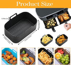 Silicone Air Fryer Liners for Ninja Dual Accessories