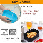 Silicone Air Fryer Liners for Ninja Dual Accessories
