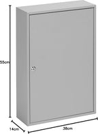 Single Door Key Cabinet with 150 Hooks