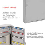 Single Door Key Cabinet with 150 Hooks