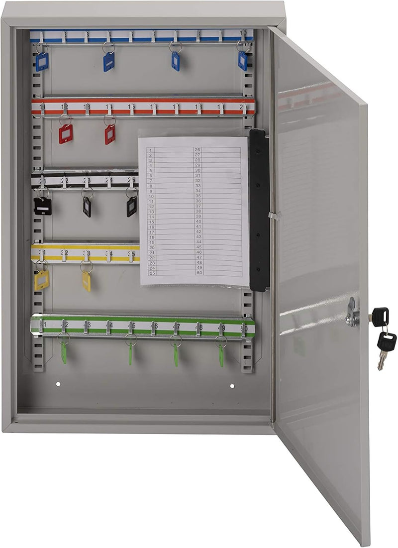 Single Door Key Cabinet with 150 Hooks