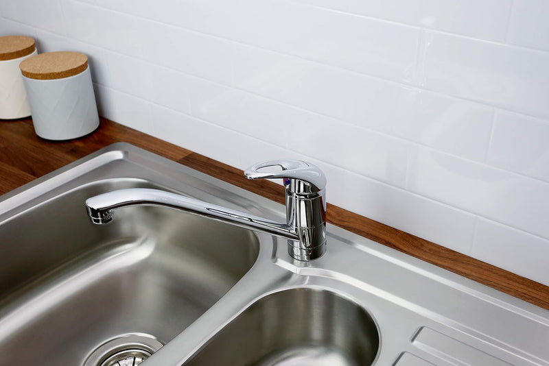 Java Single Flow Easyfit Mono Sink Mixer Chrome