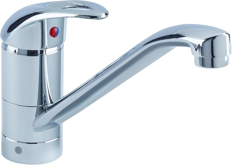 Java Single Flow Easyfit Mono Sink Mixer Chrome