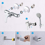 Single Lever Bath Shower Mixer Tap with 1.5
