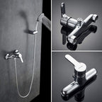 Single Lever Bath Shower Mixer Tap with 1.5