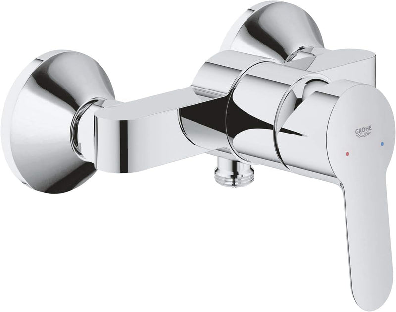 Bauedge Single Lever Shower Mixer Valve Only Chrome