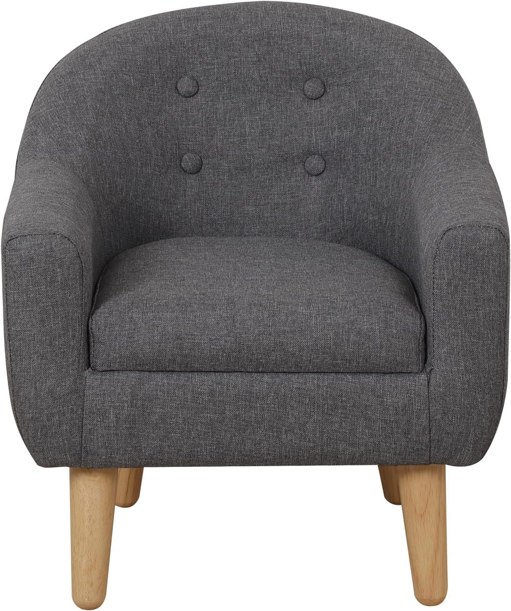 Single Linen Fabric Children's Armchair Toddler Sofa