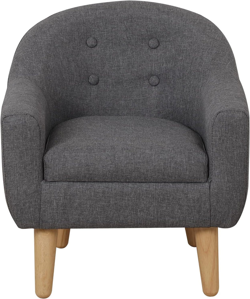 Single Linen Fabric Children's Armchair Toddler Sofa