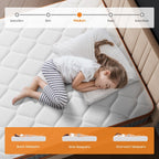 Single Mattress 90x190 25CM Hybrid 3FT with Memory