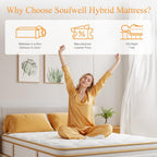 Single Mattress 90x190 25CM Hybrid 3FT with Memory