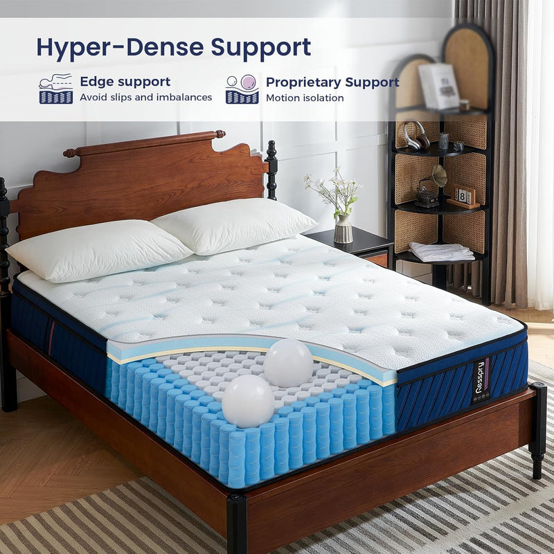 Mattresses 30CM Individually Pocket Spring with Breathable