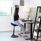 Single Top Height Adjustable Standing Desk Riser Compact