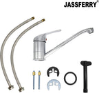 Single Top Lever Kitchen Mixer Tap Solid Brass