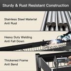 Sink Dish Drainer Drying Rack Stainless Steel Length
