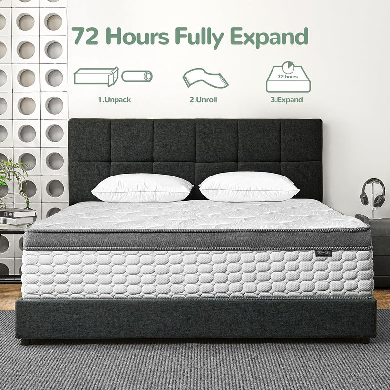 Size Mattress Hybrid in a Box