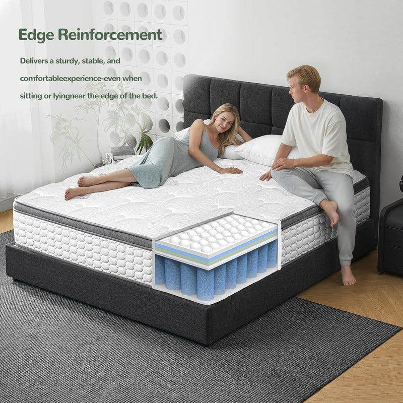 Size Mattress Hybrid in a Box