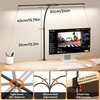 Skyleo LED Desk Lamp Double Head Light