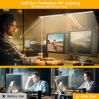 Skyleo LED Desk Lamp Double Head Light