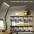 Skyleo LED Desk Lamp Double Head Light