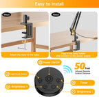 Skyleo LED Desk Lamp Double Head Light