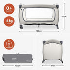 Sleep N Easyfold Travel Cot with Carry Bag