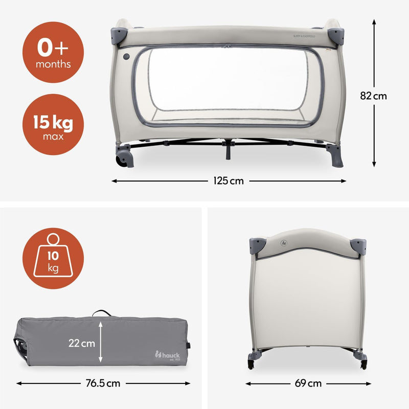Sleep N Easyfold Travel Cot with Carry Bag