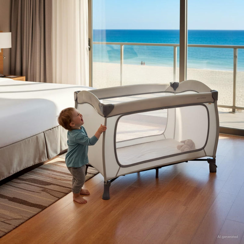 Sleep N Easyfold Travel Cot with Carry Bag