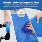 Sliding Shower Chair Swivel Seat 204KG Adjustable Tub