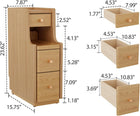 Natural(3 Drawers-60h Cm)