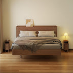 Slim Bedside Table with 3 Drawers and Shelf