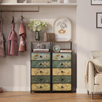 Slim Chest of Drawers with 4 Bedside Table
