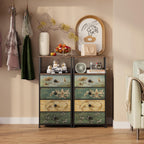 Slim Chest of Drawers with 4 Bedside Table