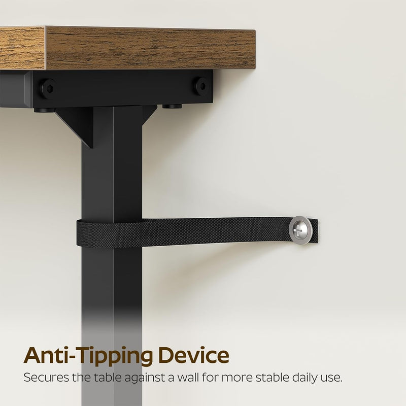 Slim Console Table Height-Adjustable Behind Sofa