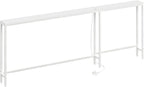Slim Console Table Narrow Sofa