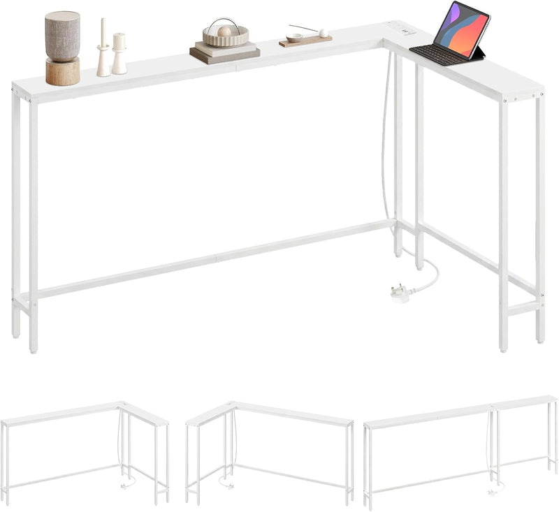 Slim Console Table Narrow Sofa