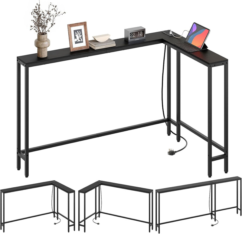 Slim Console Table Narrow Sofa