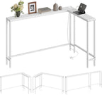 Slim Console Table Narrow Sofa
