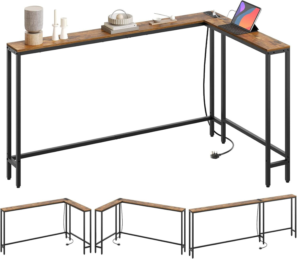 Slim Console Table Narrow Sofa