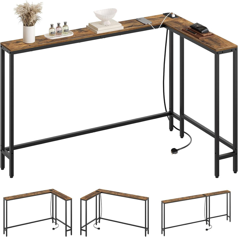 Slim Console Table Narrow Sofa