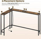 Slim Console Table Narrow Sofa