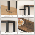 Slim Console Table Narrow Sofa