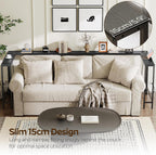 Slim Console Table Narrow Sofa