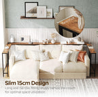 Slim Console Table Narrow Sofa
