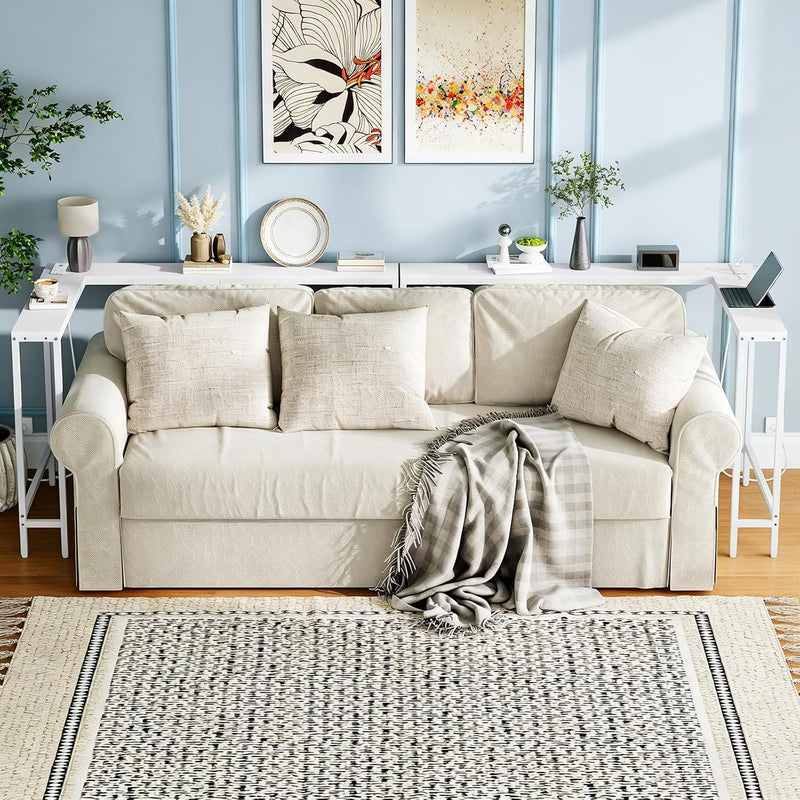Slim Console Table Narrow Sofa