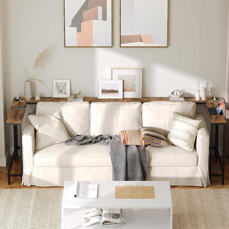 Slim Console Table Narrow Sofa