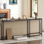 Slim Console Table Narrow Sofa