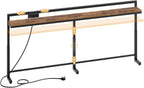 Slim Console Table with Adjustable Height