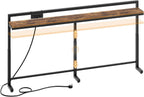 Slim Console Table with Adjustable Height