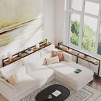 Slim Console Table with Adjustable Height