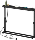 Slim Console Table with Adjustable Height Behind Sofe (Set of 2)